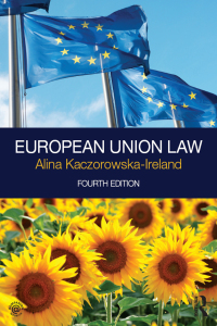 Cover image: European Union Law 4th edition 9781138845893