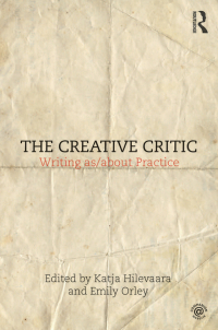 Imagen de portada: The Creative Critic 1st edition 9781138674837