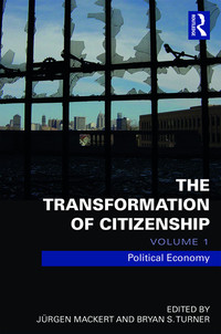 Imagen de portada: The Transformation of Citizenship, Volume 1 1st edition 9781138672901