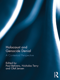 Cover image: Holocaust and Genocide Denial 1st edition 9781138672734