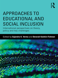 Cover image: Approaches to Educational and Social Inclusion 1st edition 9781138672635