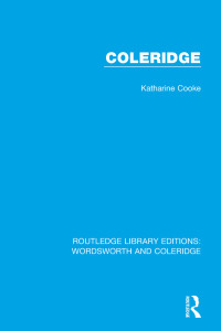 Titelbild: Coleridge 1st edition 9781138671980