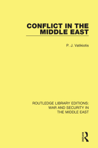 Omslagafbeelding: Conflict in the Middle East 1st edition 9781138195004