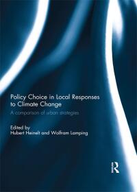 Imagen de portada: Policy Choice in Local Responses to Climate Change 1st edition 9780367022747