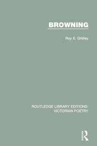 Imagen de portada: Browning 1st edition 9781138670952