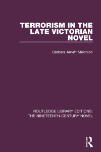 Cover image: Terrorism in the Late Victorian Novel 1st edition 9781138670365
