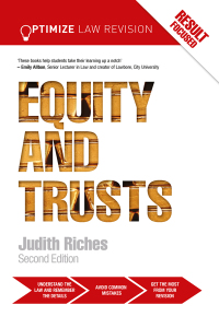 صورة الغلاف: Optimize Equity and Trusts 2nd edition 9781138424579