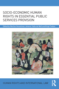 Omslagafbeelding: Socio-Economic Human Rights in Essential Public Services Provision 1st edition 9780367595708