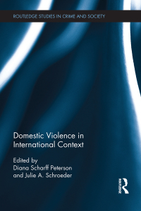 Cover image: Domestic Violence in International Context 1st edition 9780367226442