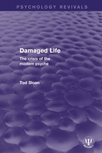 Cover image: Damaged Life 1st edition 9781138669277