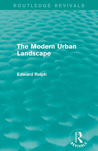 Cover image: The Modern Urban Landscape (Routledge Revivals) 1st edition 9781138667693