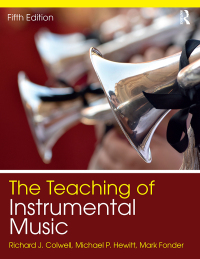 Imagen de portada: The Teaching of Instrumental Music 5th edition 9781138667198