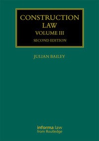 Cover image: Construction Law 2nd edition 9781138666054