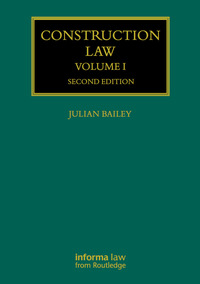 Cover image: Construction Law 2nd edition 9781138666474