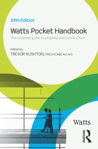 Titelbild: Watts Pocket Handbook 1st edition 9781138408746
