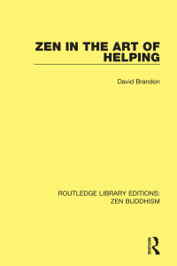 Imagen de portada: Zen in the Art of Helping 1st edition 9781138666573