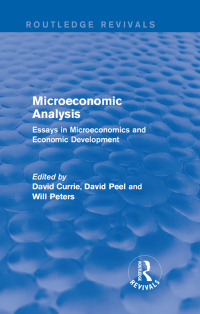 Omslagafbeelding: Microeconomic Analysis (Routledge Revivals) 1st edition 9781138665712