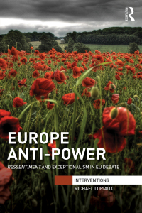 Cover image: Europe Anti-Power 1st edition 9780367596491