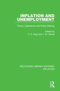 Immagine di copertina: Inflation and Unemployment 1st edition 9781138659193