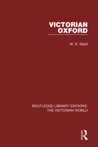 Cover image: Victorian Oxford 1st edition 9781138657908