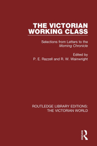 Cover image: The Victorian Working Class 1st edition 9781138657496