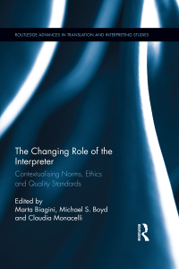 Cover image: The Changing Role of the Interpreter 1st edition 9781138657069