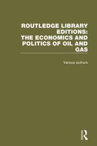 Omslagafbeelding: Routledge Library Editions: The Economics and Politics of Oil 1st edition 9781138641273