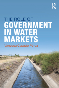 Cover image: The Role of Government in Water Markets 1st edition 9780367595517