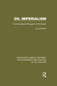 Cover image: Oil Imperialism 1st edition 9781138655737