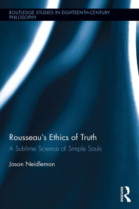 Immagine di copertina: Rousseau's Ethics of Truth 1st edition 9780367258511
