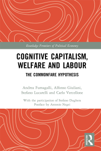 Cover image: Cognitive Capitalism, Welfare and Labour 1st edition 9780367728090