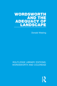 Titelbild: Wordsworth and the Adequacy of Landscape 1st edition 9781138653580