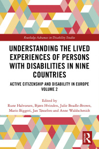 Omslagafbeelding: Understanding the Lived Experiences of Persons with Disabilities in Nine Countries 1st edition 9781138652927