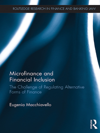 Imagen de portada: Microfinance and Financial Inclusion 1st edition 9781138652798