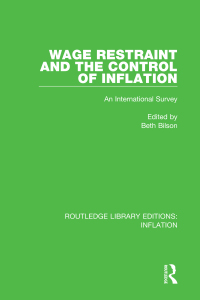 Cover image: Wage Restraint and the Control of Inflation 1st edition 9781138652552
