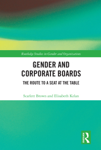Omslagafbeelding: Gender and Corporate Boards 1st edition 9781032175508