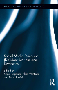 Cover image: Social Media Discourse, (Dis)identifications and Diversities 1st edition 9780367595647