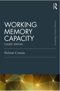 صورة الغلاف: Working Memory Capacity 1st edition 9781138913370