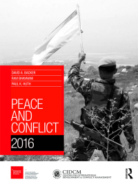 Imagen de portada: Peace and Conflict 2016 1st edition 9781857438437