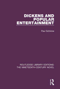 Cover image: Dickens and Popular Entertainment 1st edition 9781138649293