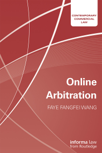 Imagen de portada: Online Arbitration 1st edition 9781138888319