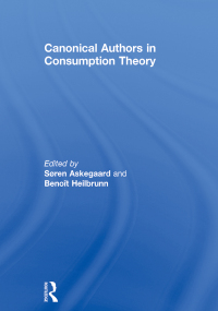Cover image: Canonical Authors in Consumption Theory 1st edition 9781138648968