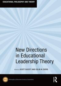 Imagen de portada: New Directions in Educational Leadership Theory 1st edition 9781138648883