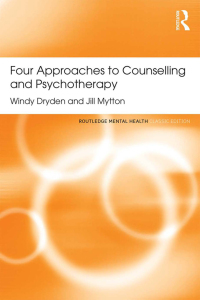 Cover image: Four Approaches to Counselling and Psychotherapy 1st edition 9781138121614