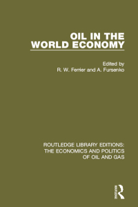 صورة الغلاف: Oil In The World Economy 1st edition 9781138648524