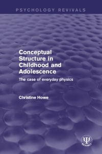 Omslagafbeelding: Conceptual Structure in Childhood and Adolescence 1st edition 9781138647923