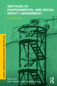 Imagen de portada: Methods of Environmental and Social Impact Assessment 4th edition 9781138647671