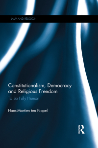 Immagine di copertina: Constitutionalism, Democracy and Religious Freedom 1st edition 9781138647152