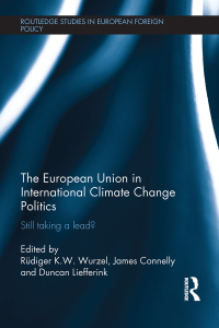 Titelbild: The European Union in International Climate Change Politics 1st edition 9781138361911