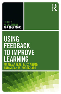 Cover image: Using Feedback to Improve Learning 1st edition 9781138646568